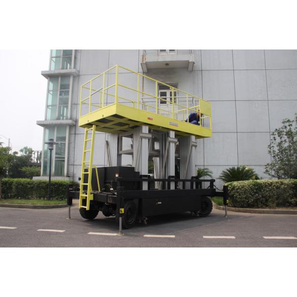 6 антенн рангоута самоходных Ссиссор платформа подъема большая для стальной конструкции