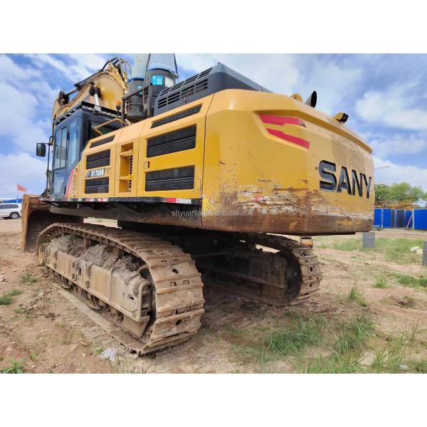 Оригинальный цвет гидравлического цилиндра, обеспечивающего оптимальную производительность экскаватора Sany 750