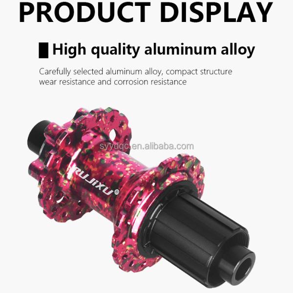 180 anillos Centros para bicicletas 32 agujeros de la rueda de la bicicleta de montaña Centros de las ruedas de las ruedas de acero