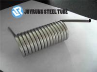 Tubulação inoxidável revestida da parede fina do tubo 4.76*0.71MM da parede do dobro de EN10139 DC04 zinco de aço na bobina