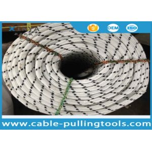 20mm Heavy-Duty Double Braided Nylon Rope with 8200KG Breaking Strength for Industrial Pulling