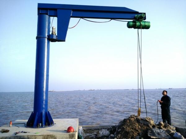 type élevé du BZ de la technique 1T grue en porte-à-faux de grue avec le câble métallique électrique
