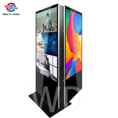 Indoor Standalone 65 Double Sided Digital Signage , LCD Signage Display