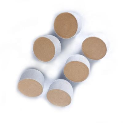 Durable PU Fiber Cork Of Badminton Nylon Cloth Badminton Shuttlecock Head