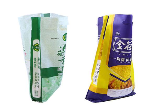 Tough BOPP Laminated PP Woven Bags With Window Environmental Friendly