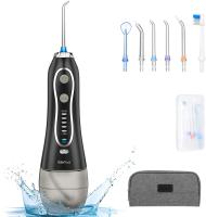 Limpeza dental ultra-sônica de 2500mah 5 modos Flosser de água de mão portátil Irrigador oral poderoso