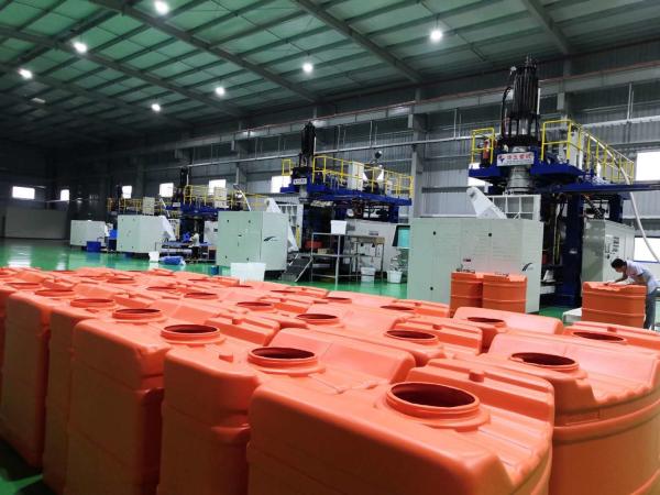 IBC Tote Hdpe Blow Moulding Machine Manufacturer For Steel Cage