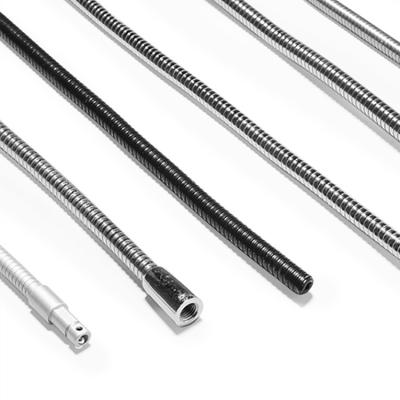 Custom Metal Gooseneck Tube Plating USB Light Bendable Steel Tubing 10mm