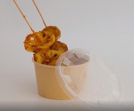 Food Grade Takeout Food Container Paper Bowl Customization and Bicolor Customization