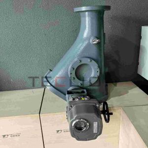 Non Actuated Cast Iron Swing Diversion Valve For Industrial Fluid Distribution