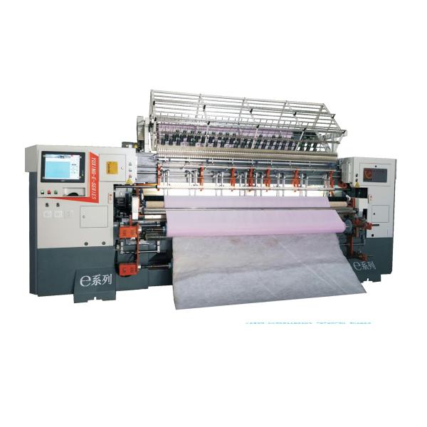 1600rpm 94 Inch High Efficient Industrial Multi Needle Quilter with Auto Lubrication System