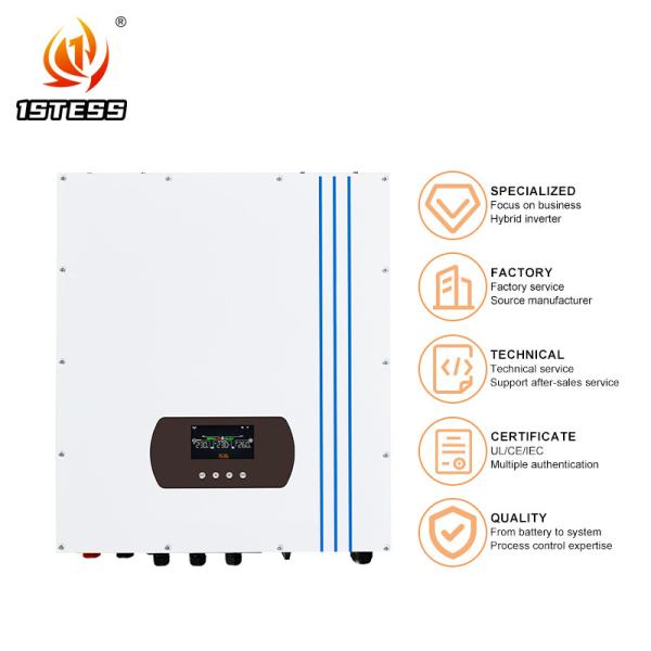 48V 15kw Hybrid Solar Inverter MPPT 30Kw 600V off Grid on Grid Hybrid Solar Inverter 15kw Three Phase Hybrid Inverter