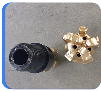 5 Wings Petroleum Drilling Equipment PDC Drilling Bit for Geological Mining Exploration