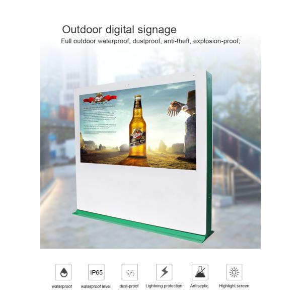 Signage цифров экрана касания операционной системы 2500cd/M2 Windows на открытом воздухе