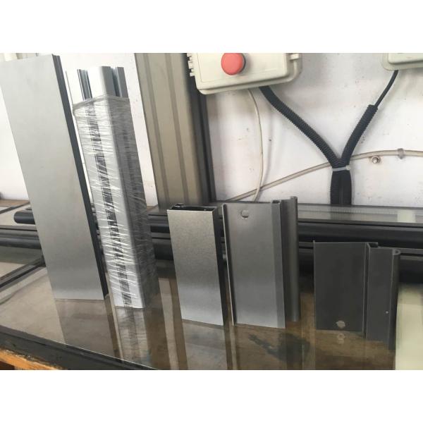 Серый цвет никеля темноты покрывая анодировал алюминиевый промышленный профиль 6063-Т5/6005-Т6