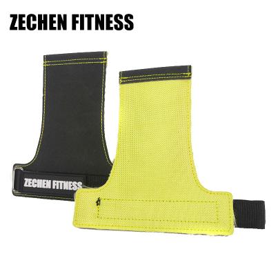 Strong Fingerless Crossfit Grips 1.8 Mm Hand Protection Gloves Kevlar Fabric Gymnastics