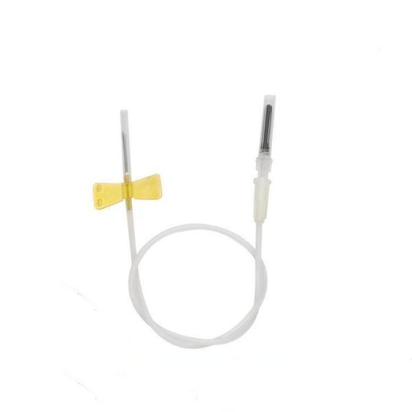 Disposable 23G Butterfly Blood Collection Needle Set with Holder for Clinical and Patient Care