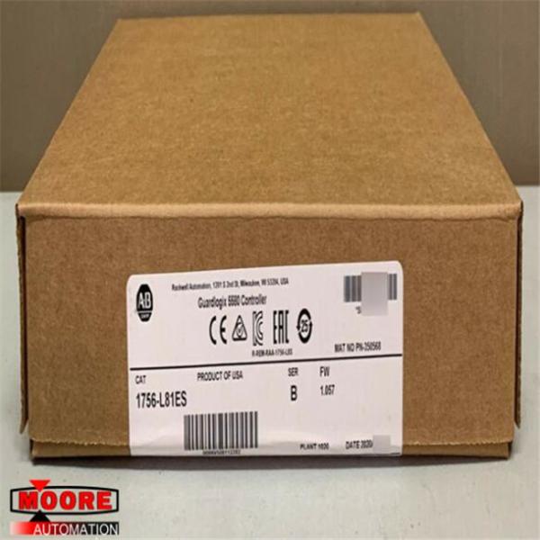 1756-L81ES  1756L81ES  Allen Bradley AB  5580 safety controller.