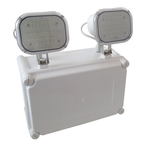 Automatic IP65 Waterproof Ni-Cd Twin Spot Emergency Light PC Casing TL084AN