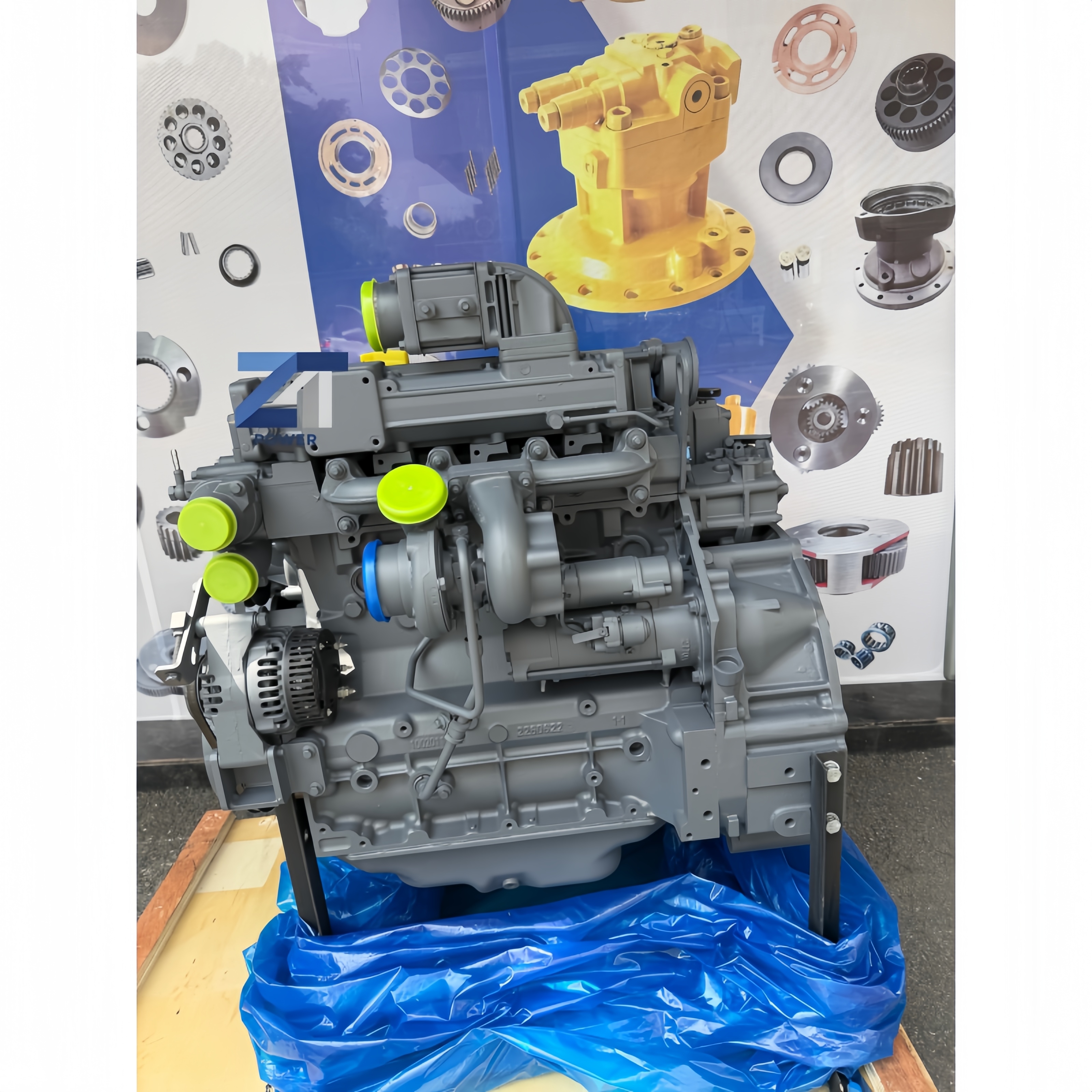 BF4M2012C BF4M2012 BF4M1013EC Complete Engine Assembly with Euro 5 Emission and Forced Lubrication for Long Lifespan