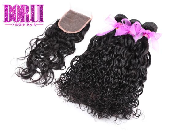 onda de água original da extensão malaia do cabelo 12a humano nenhum derramamento não processado