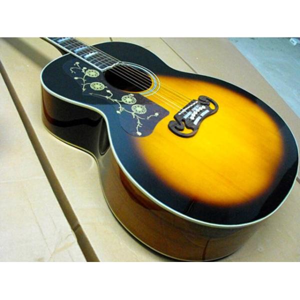2018 New left handed Chibson G200 acoustic guitar lefty GB GB200 electric acoustic guitar lefty vintage looking