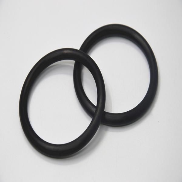 Anillos O de caucho de silicona negra para micro selladores de silicona de automóviles según las dimensiones del dibujo