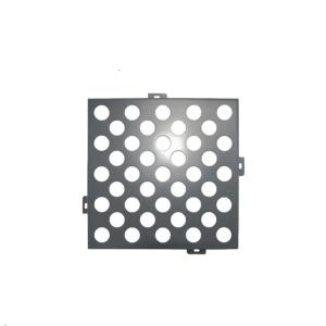 Modern Punching Perforated Aluminum Ceiling Board Artistic Metal Acoustic