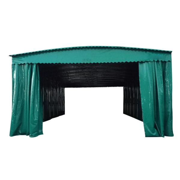 Outdoor Storage Canopy Multi-Function Retractable Folding Tent for Wind Resistance