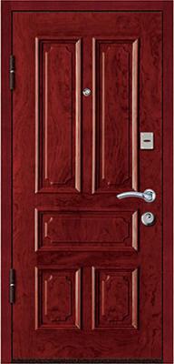 Italy steel wood security armored door