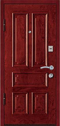 Italy steel wood security armored door