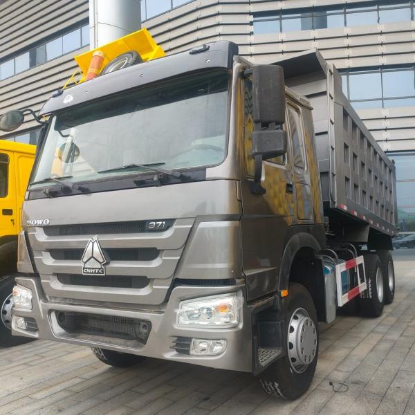 Sell 6x4 10 Wheel Used HOWO Dump Truck After-sales Service for 6 Months