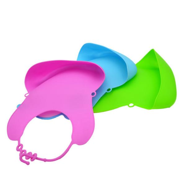 Soft TPE Baby Waterproof Feeding Bibs , Cute Baby Girl Bibs Washable Safe
