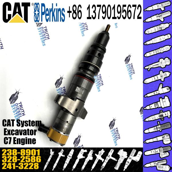 O trilho comum Inyectores que as peças sobresselentes do motor diesel abastecem o injetor diesel provê de bocal 238-8901 para os motores de Caterpillar C7