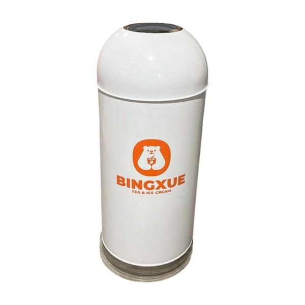 Hot Sale Wholesale Competitive Price Round High-Capacity Trash Bin Top Open Bullet Trash Can