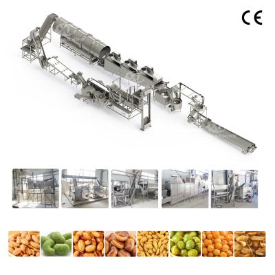Customizable Commercial Fully Automatic Fried Peanut Production Line Fried Nuts Production Line