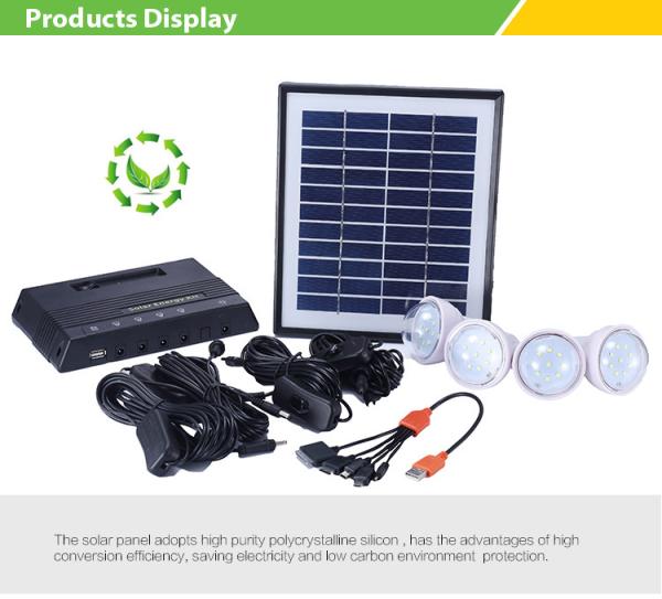 Home solar panels Manufacturer discount price hot selling solar hand lamp Solar Power (W):4W 11V