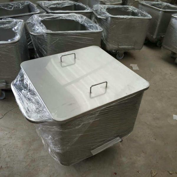A carne de aço inoxidável da chapa metálica de JF transporta calhas da massa