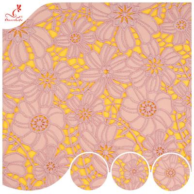 Guipure Cord Bridal Water Soluble Lace For Nigerian Evening