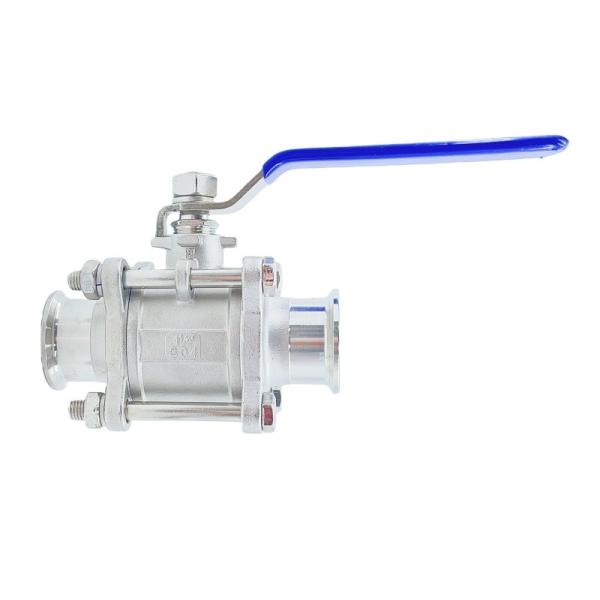 Manufacturers Stainless Steel 3PC Quick Install Ball Valve for Thread Connection Form