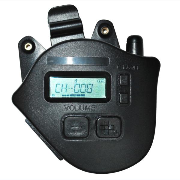 400-470 MHZ Speaker Channel Lamp Technology Black Walkie Talkie with 2-20km Talk Range