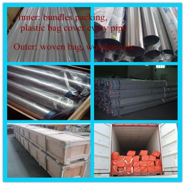 600 grit polished stainless steel square tube for decoration