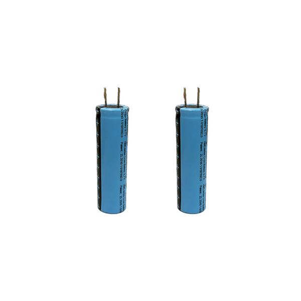 Bateria recarregável do manganês do lítio do ciclo profundo HMC1865 3.7V 1300mAh de Huahui Energia