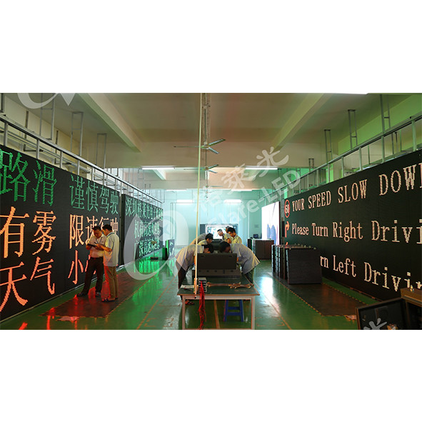 Indicador de mensaje variable de tráfico por carretera original EN12966 NTCIP estándar ITS VMS LED