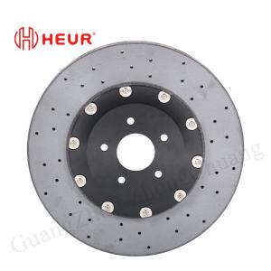 For Nissan GTR35 Carbon Ceramic Brake Disc 390*36MM Front Side