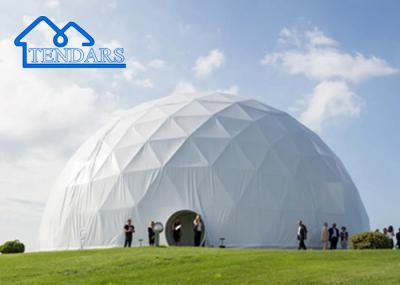 Preço baixo 30m Tenda de exposição ao ar livre grande comercial geodésico Tendas de cúpula, casas e abrigos