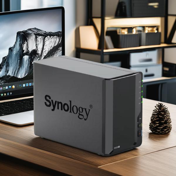 Brand New Networking Storage DS224 2-Bay Diskless NAS with USB Interface 2U Rackmount DiskStation SSD Interface