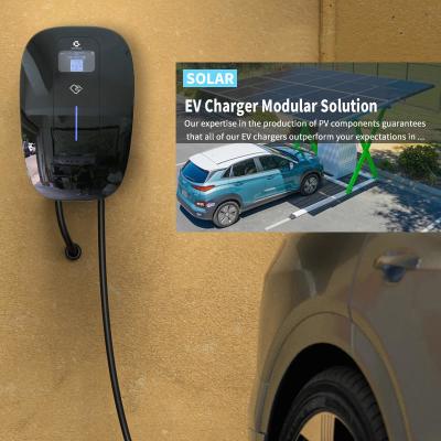 11kw carregador 22kw do carro EV 3 carregador elétrico rápido da fase EV para o veículo elétrico