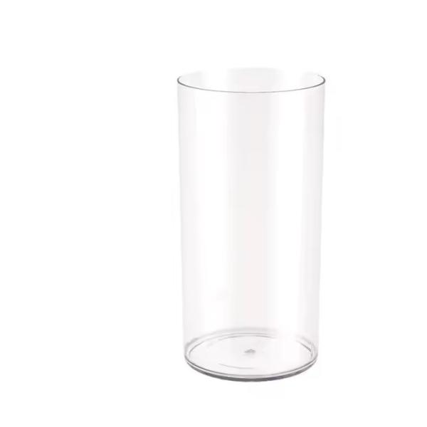 Custom Wholesale Luxury Modern Transparent Acrylic Candle Holder Pillar Floating Candle Decoration Transparent Wedding Vase