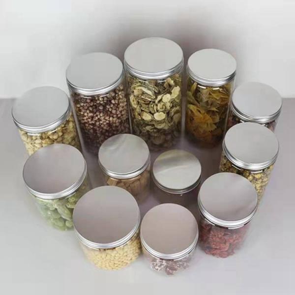 1000ml Plastic Screw Cap Jars 89mm 100mm 65mm Plastic Spice Bottles